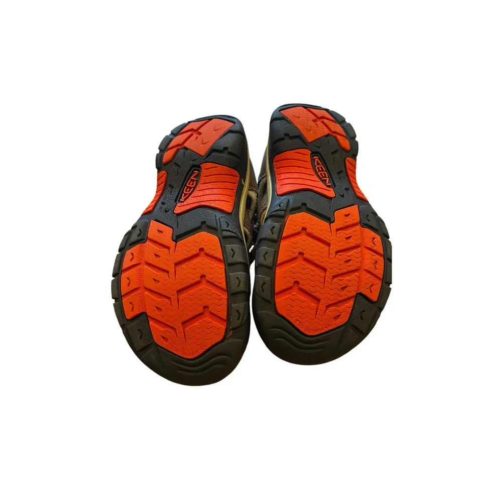 Keen Newport H2 (closed-toe sport sandal) — kids' size US 2 brown/olive